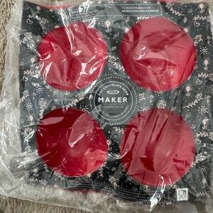 Red Silicone Chocolate Mold